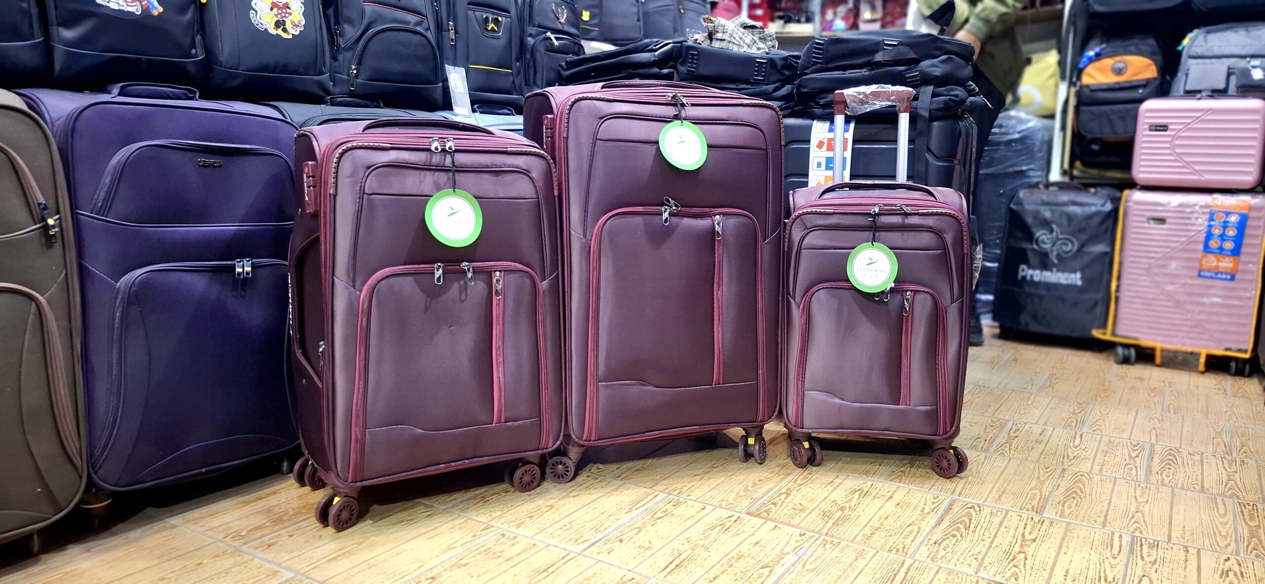 ست چمدان خارجی leavesking