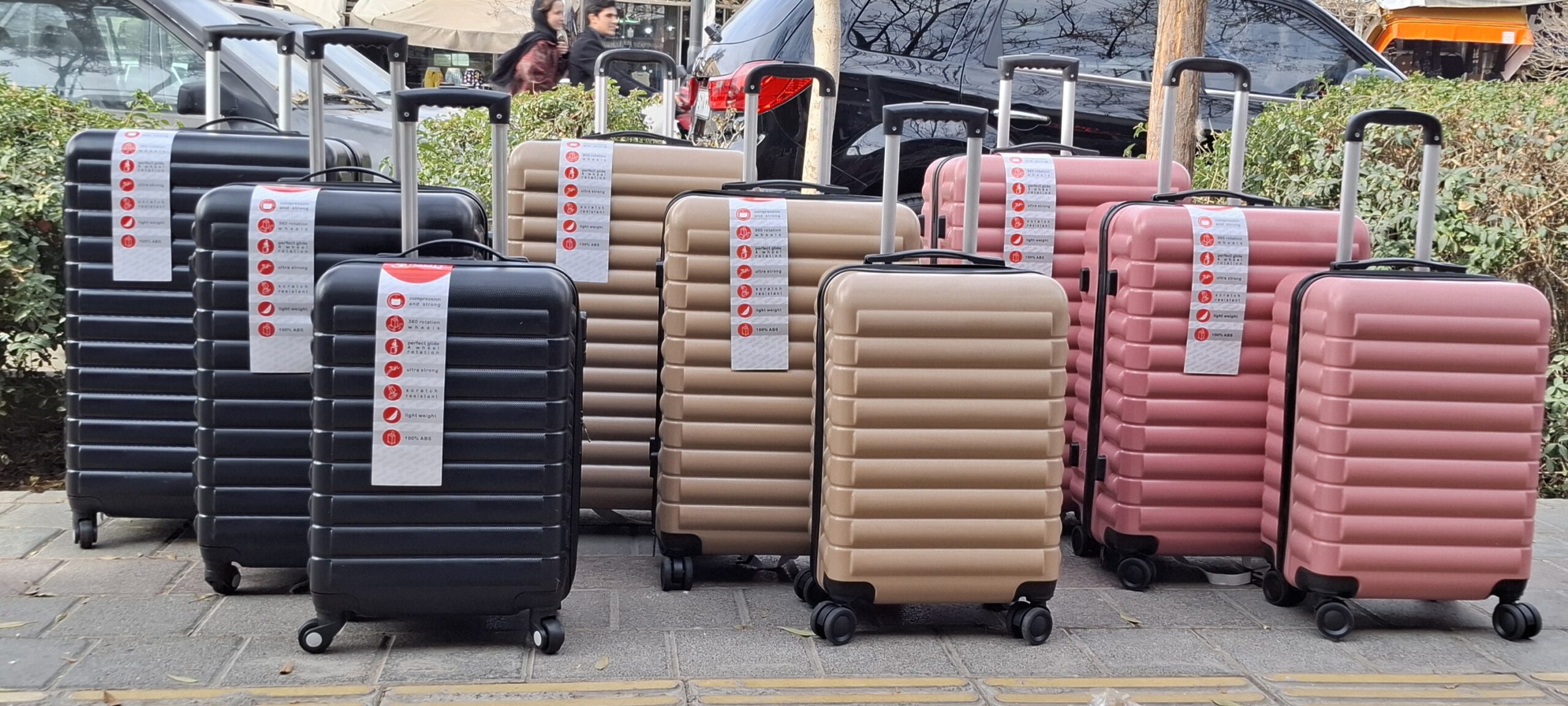 ست چمدان ۳ عددی summit