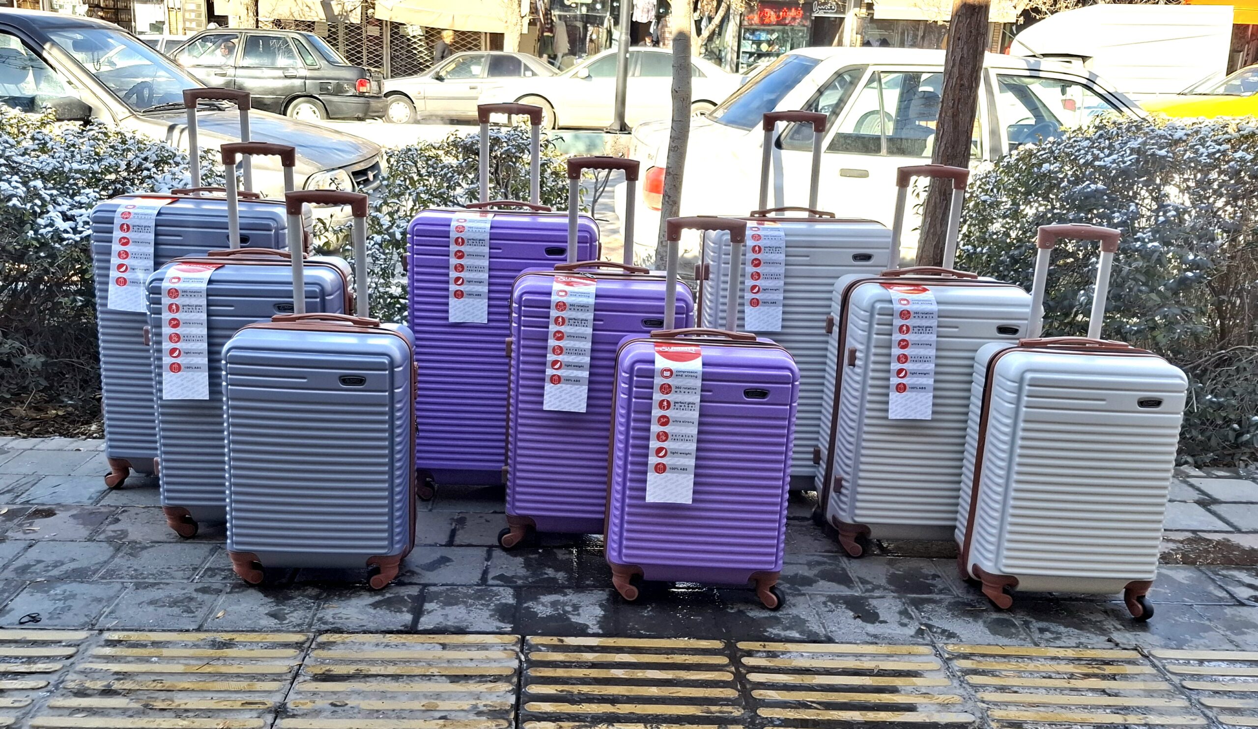 چمدان بزرگ abs سومیت